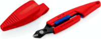 Knipex Slim Knips Oldalvágó fogó szerszámtartóval - Piros / Kék