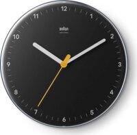Braun BC 26 B-DCF Rádióvezérelt falióra Ø 23cm - Fekete