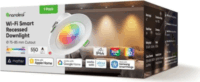 Nanoleaf Essentials Matter Smart WiFi RGBCW LED Süllyesztett Spot lámpa 8,5W 400lm - Fehér