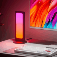 Nanoleaf Light Pegboard Side 3 az 1-ben USB-C 4-portos LED Asztali HUB