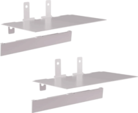 Nanoleaf Rozsdamentes acél Falipolc Nanoleaf Blocks rendszerekhez - Fehér (2 db / csomag)