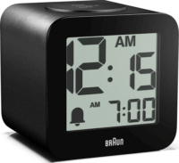 Braun BC 25 BP Asztali ébresztőóra 75 x 77mm - Fekete