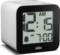 Braun BC 25 WP Asztali ébresztőóra 75 x 77mm - Fehér