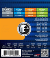 Elixir 12052 Light Nanoweb (10-46) NW Elektromos Gitár Húrkészlet ( 6db / csomag)