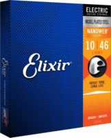 Elixir 12052 Light Nanoweb (10-46) NW Elektromos Gitár Húrkészlet ( 6db / csomag)