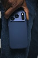Decoded AntiMicrobial MagSafe Apple iPhone 17 Pro Max Szilikon Telefon Tok - Kék