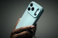 Decoded AntiMicrobial MagSafe Apple iPhone 17 Pro Szilikon Telefon Tok - Retro Kék
