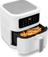 Medion Life MD 11740 E40 AirFryer Okos Forrólevegős sütő 5,2L 2100 Watt - Fehér