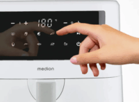 Medion Life MD 11750 P10 XL AirFryer Okos Forrólevegős sütő 6,8L 2150 Watt - Fehér