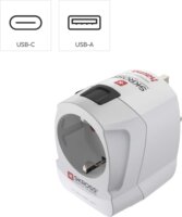 Hama Pro Light AC 30PD Univerzális Utazó Hálózati Adapter 30W - Fehér