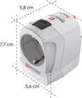 Hama Pro Light AC 30PD Univerzális Utazó Hálózati Adapter 30W - Fehér