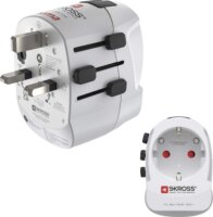 Hama Pro Light AC 30PD Univerzális Utazó Hálózati Adapter 30W - Fehér