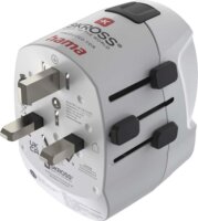 Hama Pro Light AC 30PD Univerzális Utazó Hálózati Adapter 30W - Fehér