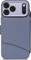 Decoded MagSafe Apple iPhone 17 Pro Szilikon Kártyatartós Flip Telefon Tok - Kék