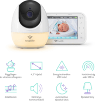 TrueLife NannyCam R4 Pro Wireless Digitális Babamonitor Bébiőr