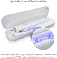 TrueLife Clean70 UV Duo Szónikus fogkefe szett - Fekete/Fehér
