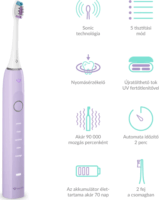 TrueLife Clean70 UV Szónikus fogkefe - Levendula