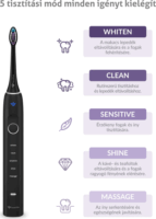 TrueLife Clean70 UV Szónikus fogkefe - Fekete