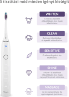 TrueLife Clean70 UV Szónikus fogkefe - Fehér