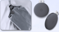 Aukey Track Mate 1 BT Bluetooth Okos nyomkövető Find My támogatással - Szürke