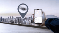Aukey Track Mate 1 BT Bluetooth Okos nyomkövető Find My támogatással - Szürke