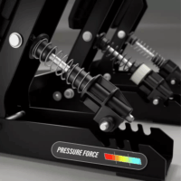 Thrustmaster Raceline Pedals III LC WW Pedál Kormány kiegészítő (PS4/PS5/Xbox One/Series X/S/PC)