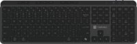 Natec NKL-2316 Medusa Slim Bluetooth + RF Wireless Billentyűzet US - Fekete/Szürke