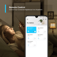 TP-Link Tapo P100 WiFi Okos konnektor aljzat - Fehér (2 db / csomag)