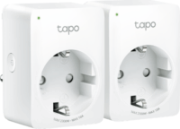 TP-Link Tapo P100 WiFi Okos konnektor aljzat - Fehér (2 db / csomag)