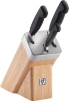 Zwilling 1021833 Vier Sterne Rozsdamentes acél késkészlet 4 darabos - Fekete / Barna