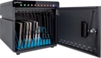 Manhattan 715942 Töltő szekrény 10 Tablet / Telefonhoz - Fekete