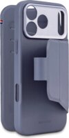 Decoded MagSafe Apple iPhone 17 Pro Max Szilikon Kártyatartós Flip Telefon Tok - Kék
