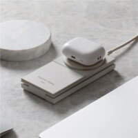 Native Union Rise 3in1 Qi2 Mágneses Wireless Töltő 15W + USB-C Kábel 2m - Homok