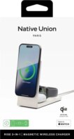 Native Union Rise 3in1 Qi2 Mágneses Wireless Töltő 15W + USB-C Kábel 2m - Homok
