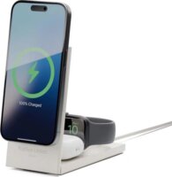 Native Union Rise 3in1 Qi2 Mágneses Wireless Töltő 15W + USB-C Kábel 2m - Homok