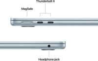 Apple MacBook Air Laptop Kék (15,3" / Apple M5 / 16GB / 1TB SSD / macOS)