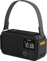 Philips TAR3500/00 Napelemes dinamós FM rádió beépített lámpával - Fekete