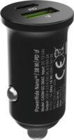 Green Cell GC PowerRide Nano38 USB-C + USB-A Autós gyorstöltő 38W - Fekete