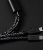 Native Union Belt 2x USB-C apa - USB-C apa Adat és Töltőkábel 140W 2m - Fekete