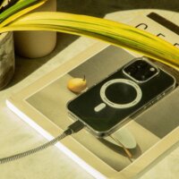 Native Union Belt XL USB-C apa - USB-C apa Adat és Töltőkábel 100W 3m - Fekete/Fehér