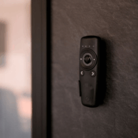 Shelly Plug & Play 4 csatornás ZigBee Bluetooth Okos távirányító - Fekete