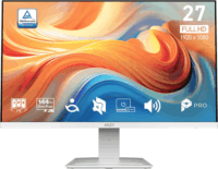 MSI 27" Business PRO MP273W E14A 16:9 FullHD IPS Monitor - Fehér