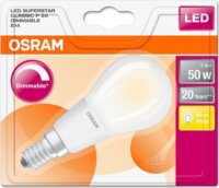 Osram Superstar LED Kisgömb izzó 7W 806lm 2700K E14 - Meleg fehér