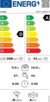 Candy BWR 6106BL8-S Okos Elöltöltős Mosó / Szárítógép 10 / 6kg - Fehér