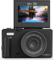 Nedis PCAM2570BK Digitális Vlogger Videokamera - Fekete