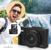 Nedis PCAM2570BK Digitális Vlogger Videokamera - Fekete