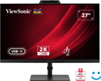 ViewSonic 27" VG2741V-2K 16:9 QHD IPS LED Monitor - Fekete
