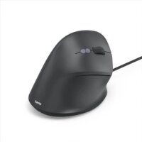 Hama ECM-500R Vezetékes Vertikális Egér - Fekete