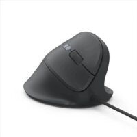 Hama ECM-500R Vezetékes Vertikális Egér - Fekete