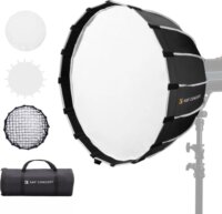 K&F Concept Parabolikus Softbox 60cm Méhsejt Ráccsal - Fekete